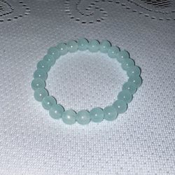Baby Blue Crystal Bead Bracelet - New