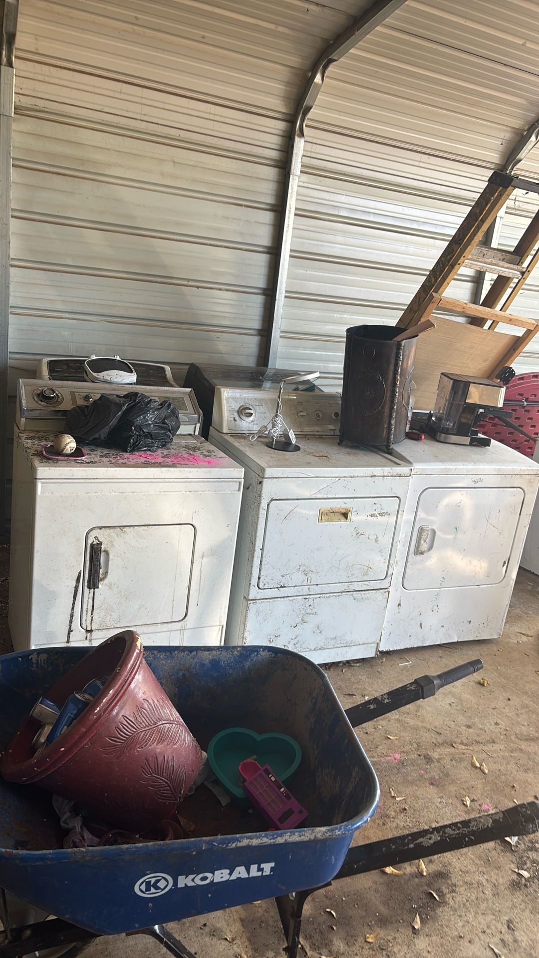 6 Washers And Dryer For Scrap Do Not Work 