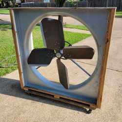 42" industrial box shop fan