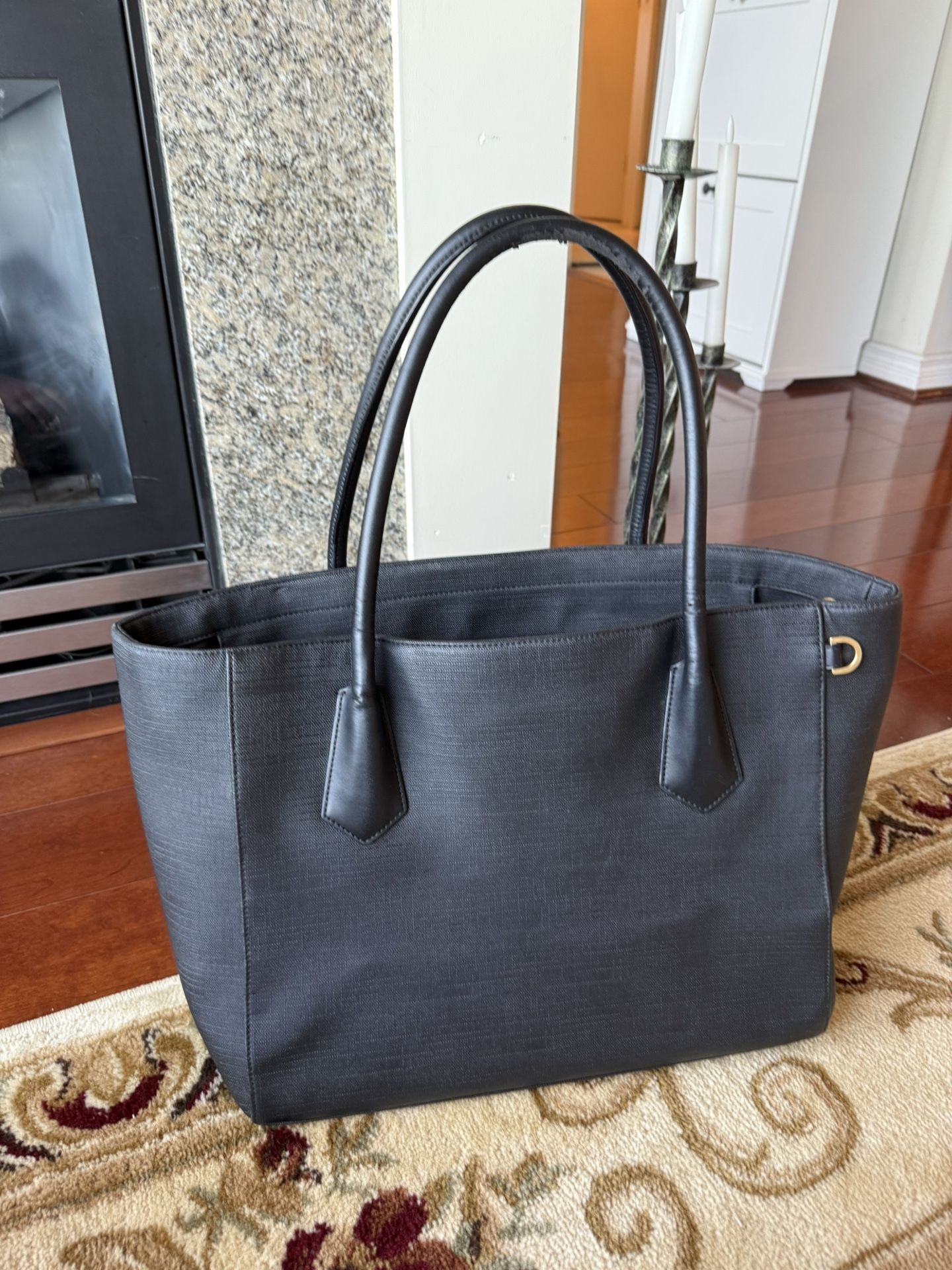 Dagne Dover Black Tote