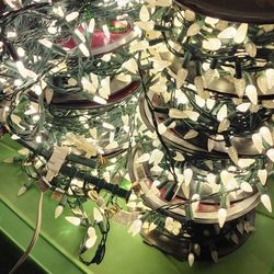 200 Ct LED Soft White C3 and C6 Christmas Lights