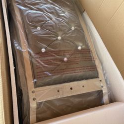 Amina Champagne Dining Side Chair 