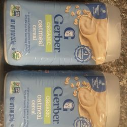 Gerber Organic Oatmeal Cereal