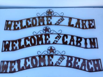 Welcome to the ranch sign