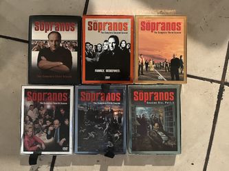 Sopranos Season 1,2,3,4,5, And 6part 1 On DVD