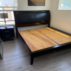 King bed frame