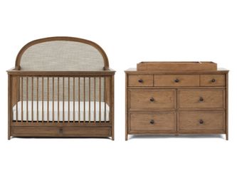 Nursery Crib & Dresser set, New open box