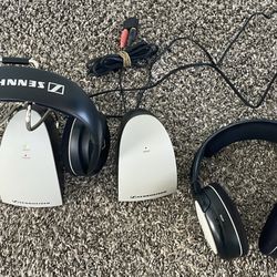 Sennheiser TS120 full set rechargeable and TR110 Headphone System this need charger