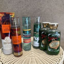 Set of Bath & Bodyworks Bath Items
