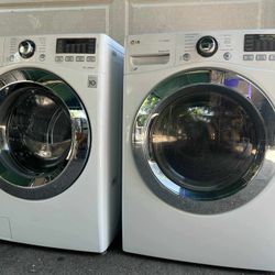 Set Washer And Dryer White 
