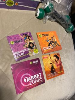 New Zumba weights and dvds
