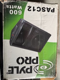 Pyle Pro PASC12 600W Stage Monitor Speaker