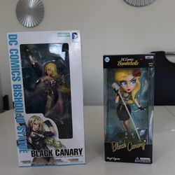 Kotobukiya Cryptozoic Black Canary Bishoujo Bombshells Statue Vinyl Figure