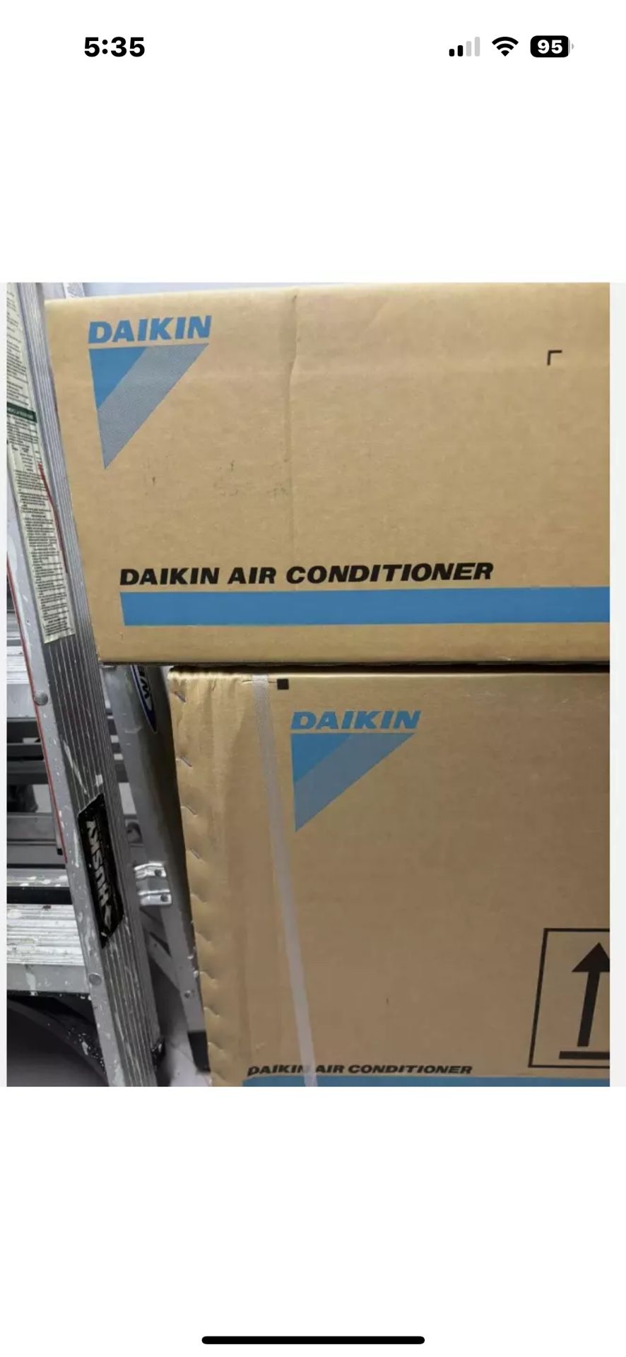 Daikin Mini Split 9,000 BTU 17 SEER Heat Pump System RXB09AXVJU, FTXB09AXVJU