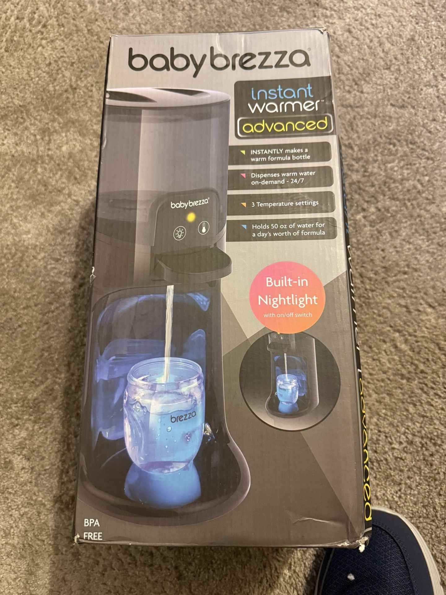 New Baby Brezza Instant Warmer Advanced