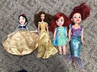 Disney princess dolls
