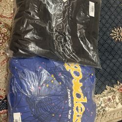 2 Brand New Spider Hoodie 