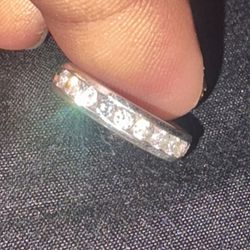 14k White Gold Ring