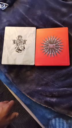 John wick chapter 1 and chapter 2 steel case Blu-ray