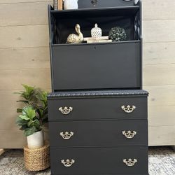 Vintage Hutch/ Secretary Desk 