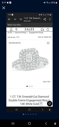Zales Engagement Ring