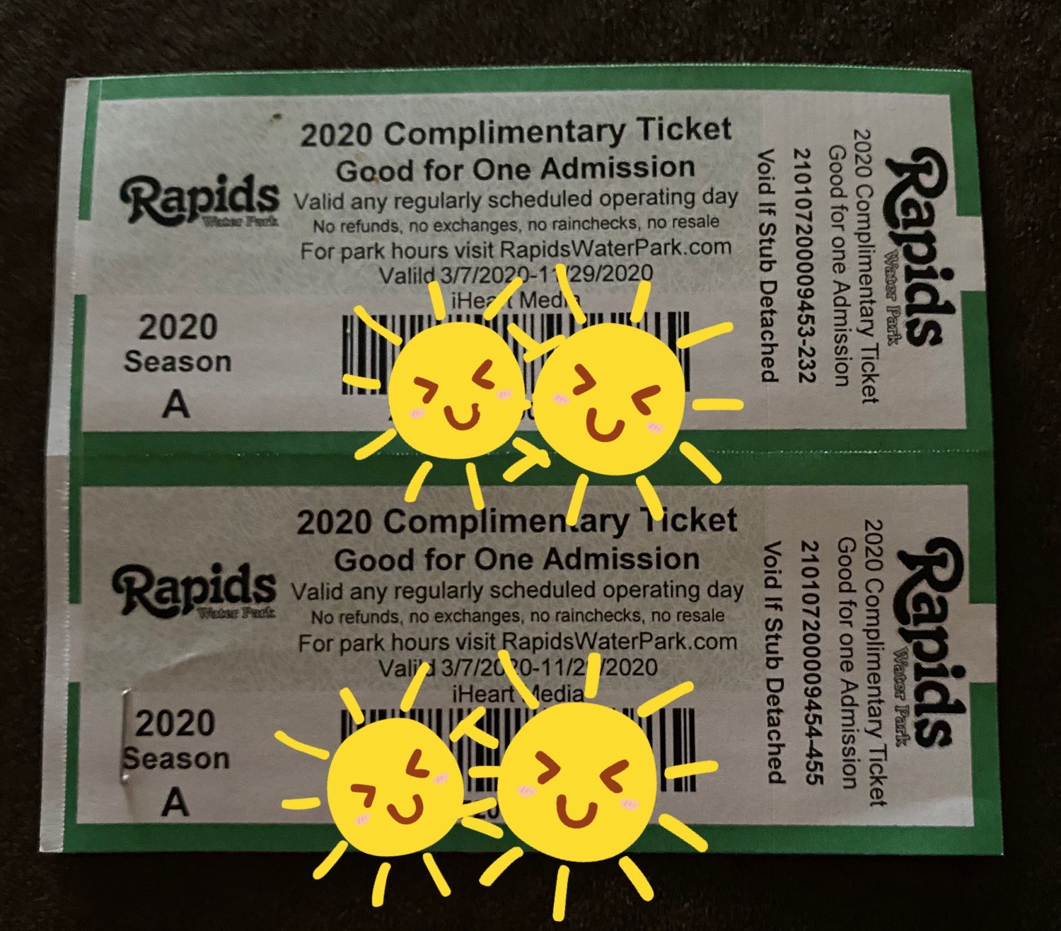 Tickets Rapids