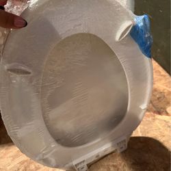 New toilet seat cover