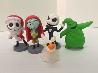 Nightmare before Christmas figures Halloween display decorations