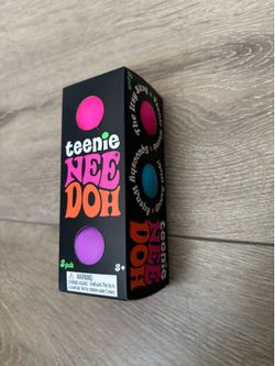 Needoh Teenie 3 pack ( Pink, Blue, and Purple)
