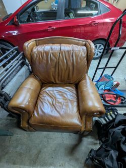 Brown Leather Chair