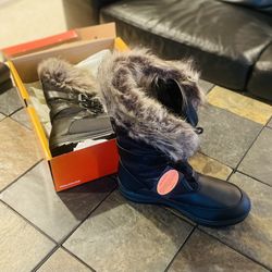 Boots with the fur -brand new 