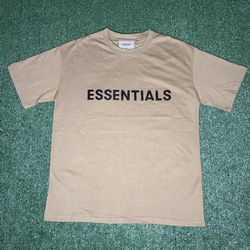 Beige essentials tee