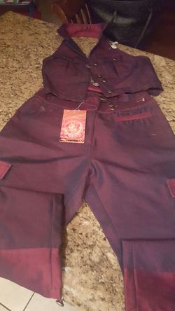 Johnny Blaze Capri and halter top set