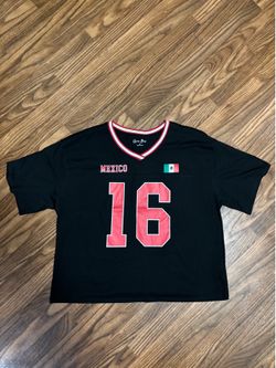 Mexico Jersey Style Shirt * Woman’s XL * #16 Julian Quinones