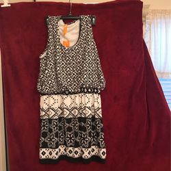 Black And White Dress By Magic Size 1x
