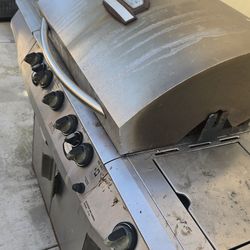 Brick man grill/smoker/rotisserie