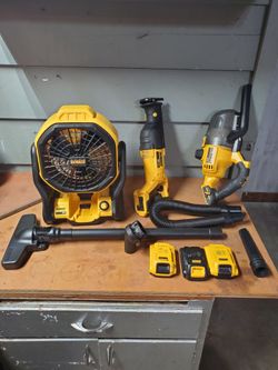 DeWalt 20v tools