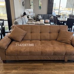 Sofa Bed Sleeper Couch Futon 84x36x34 With Large Storage 