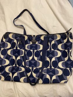 Coach Signuature Dream Weekender Tote
