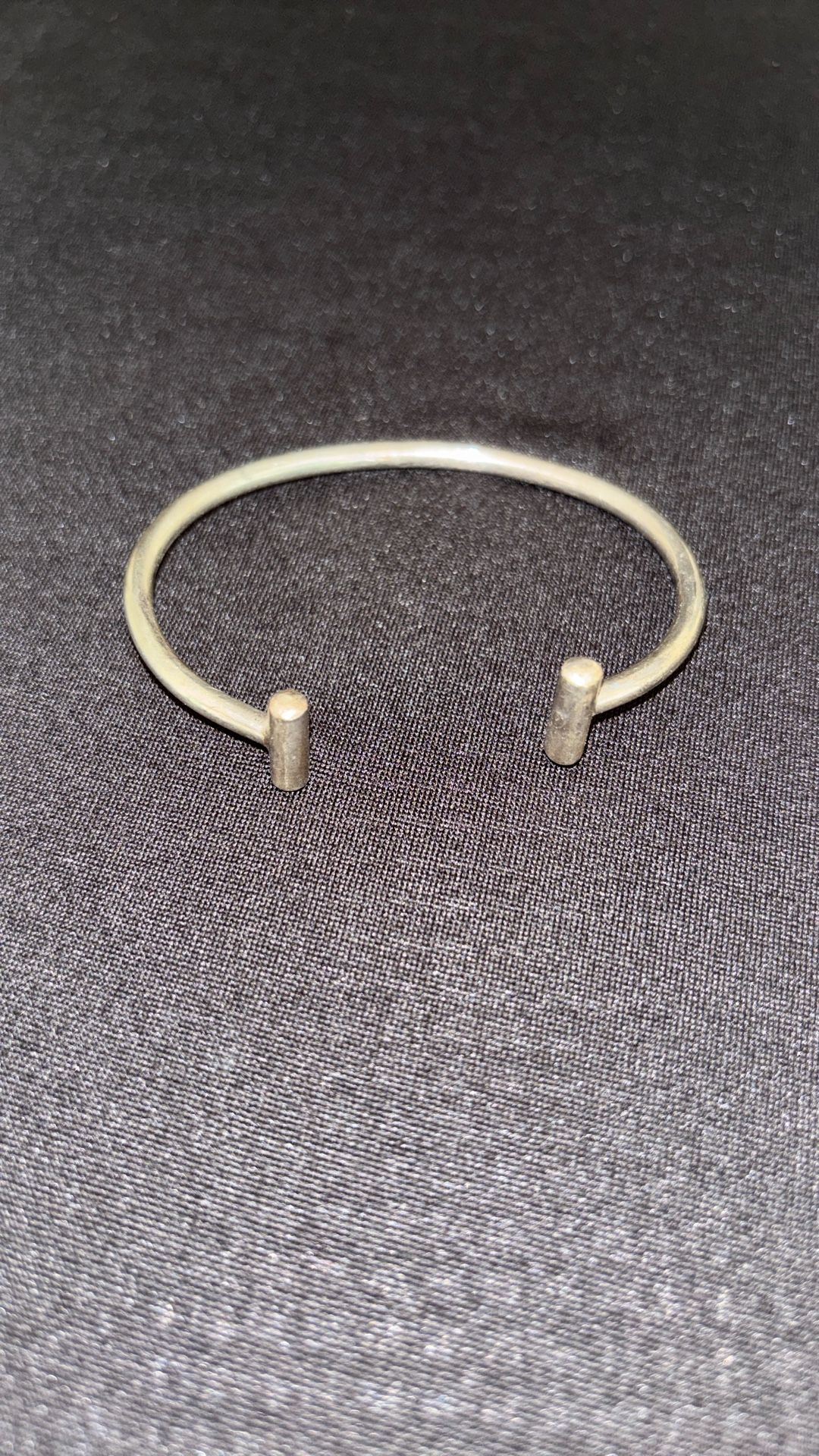 Handmade Silver Cuff Bracelet – Minimalist Open Bangle | Artisan