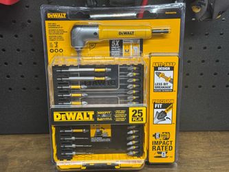 Dewalt MAXFIT ULTRA Steel Drill and Driving Bit Set with Right Angle Attachment (25-Piece)