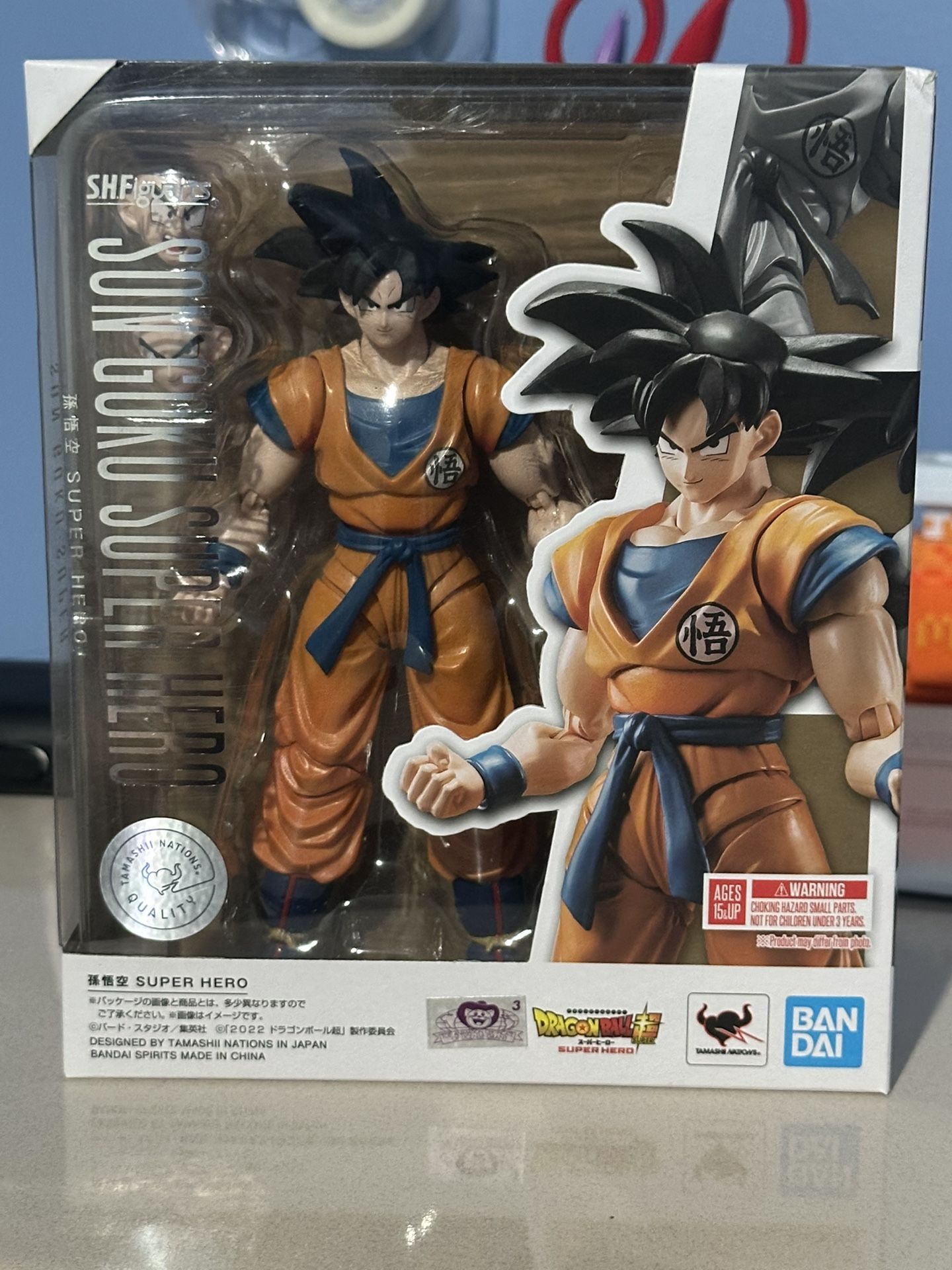 Sh Figuarts Son Goku superhero version