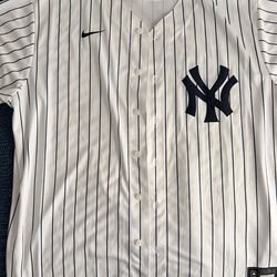 Nike New York Yankees Derek Jeter #2 Jersey XXL Pinstripe