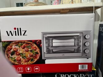 WILLZ 1.5cu.ft. Countertop Toaster Oven, Brand New