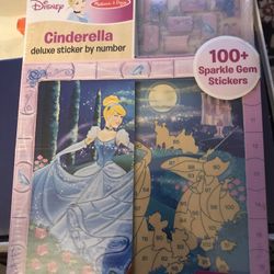 Disney Cinderella Sticker By Number