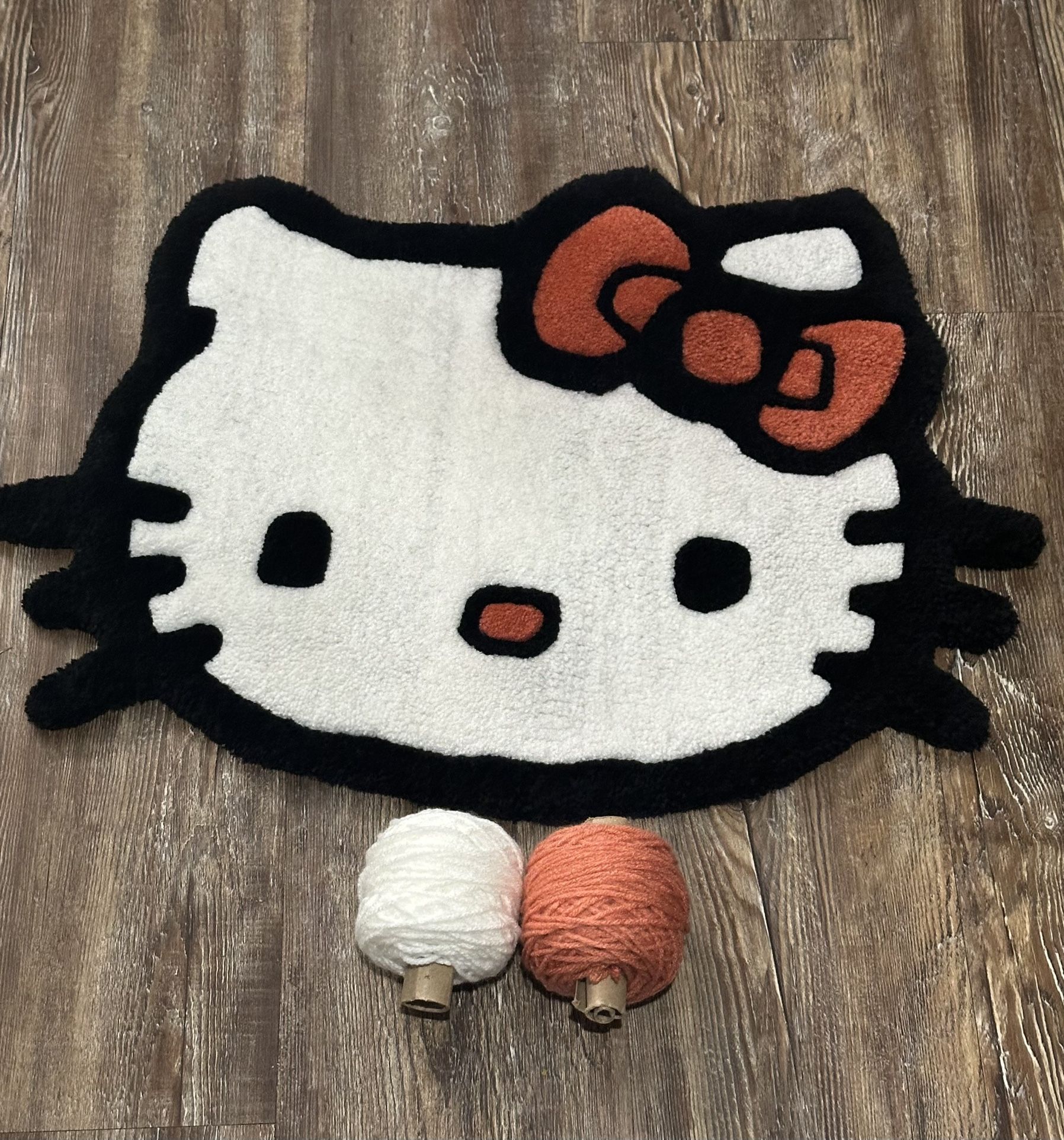 Handmade Hello Kitty Rug