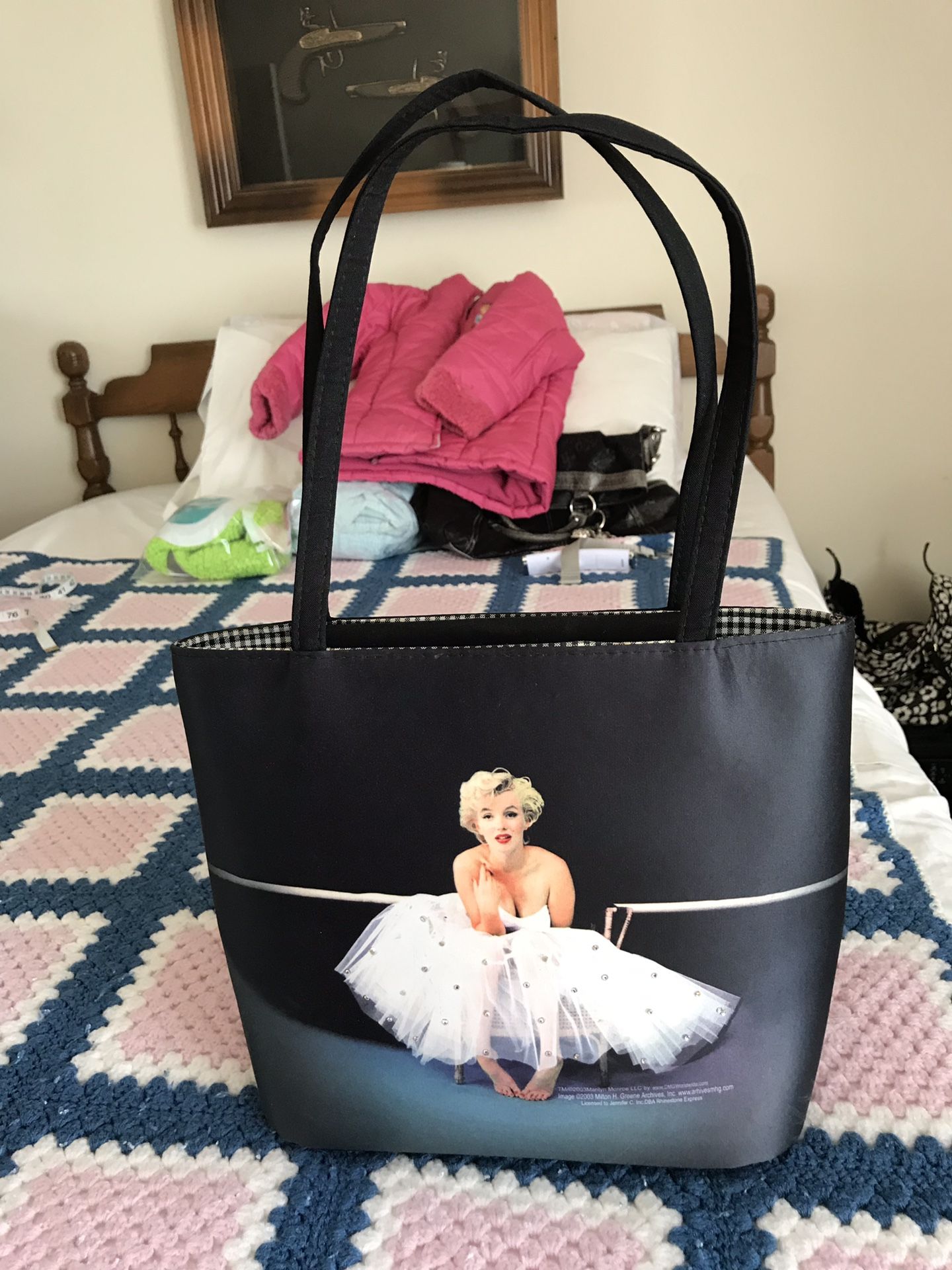 Marilyn Monroe Tote Bag