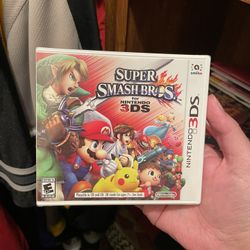 Nintendo Super smash Bros 3DS New 