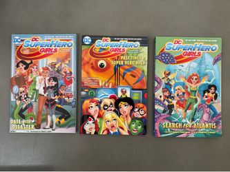3 DC Superhero Girls Graphic Novels