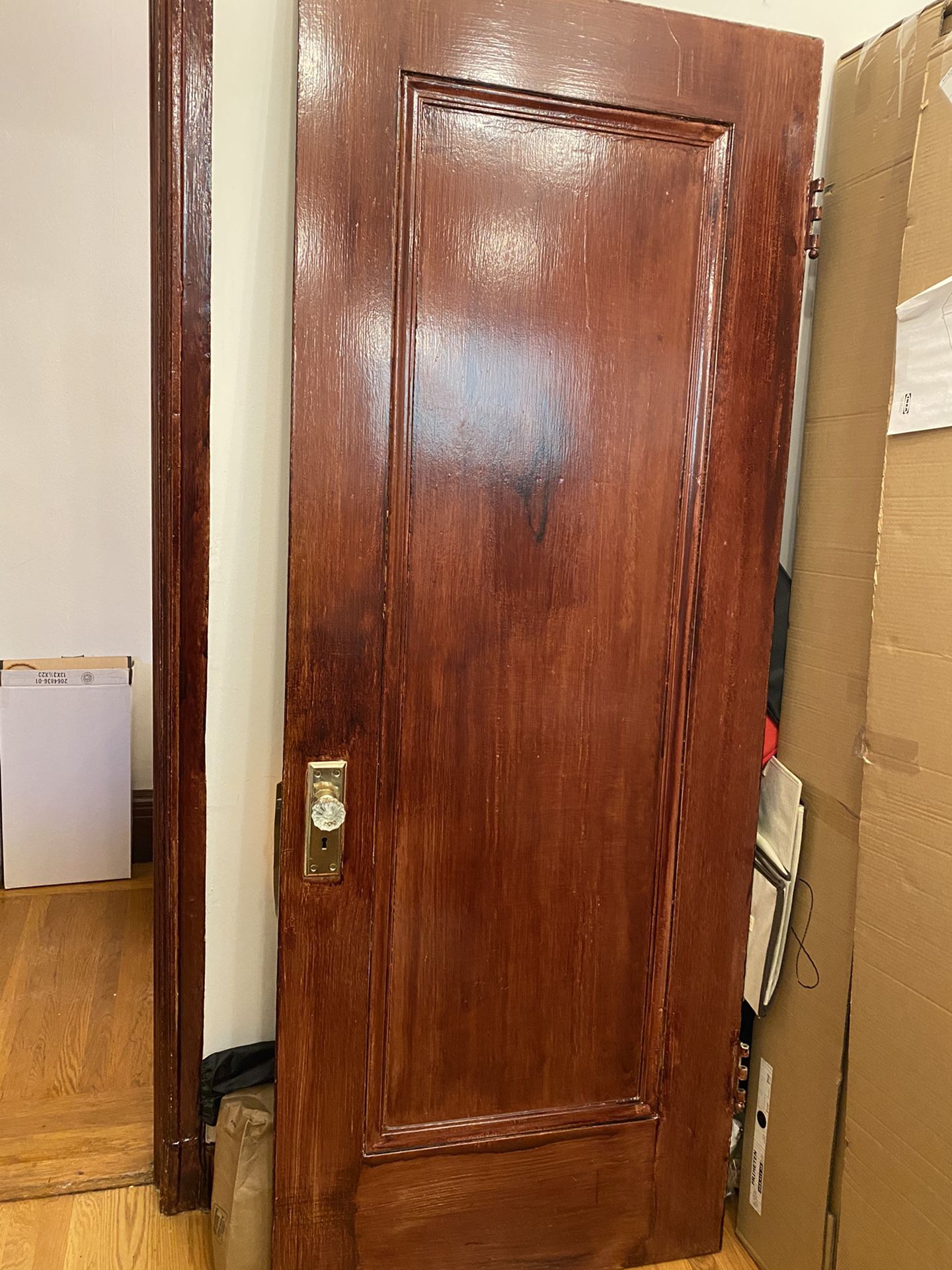 Solid wood door 82 x 32